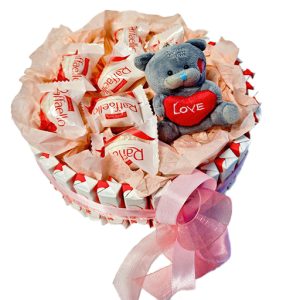 Композиция из сладостей (бежевый)